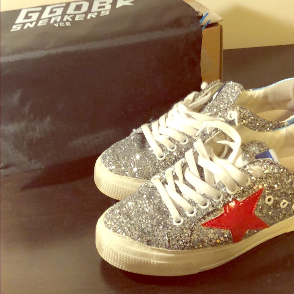 Golden Goose sparkle low top May sneakers